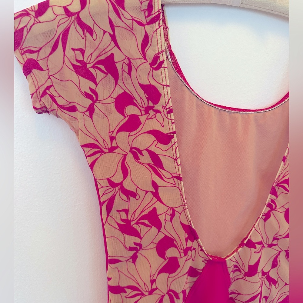 Wear Moi “Zenon” Leotard, Small-Bright Fuchsia Pink